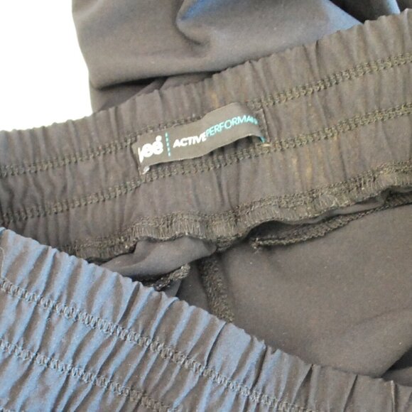 Lee Active Performans Capri Black Stretch Waist Size 8M - Picture 6 of 6